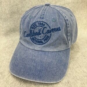 Carlsbad Caverns Mens Blue Royal Resortwear Baseball Hat Adjustable OSFM